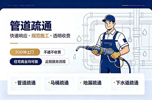 黄埔管道疏通