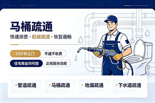 黄埔马桶疏通