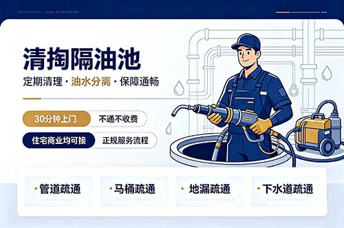 黄埔清掏隔油池
