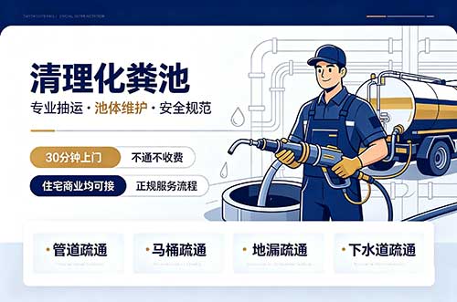 黄埔清理化粪池